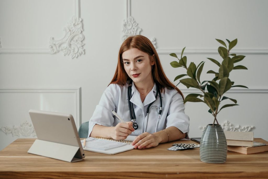 Girl on Medical Center